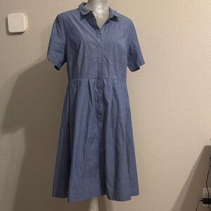 Boden Denim Blue Midi Dress